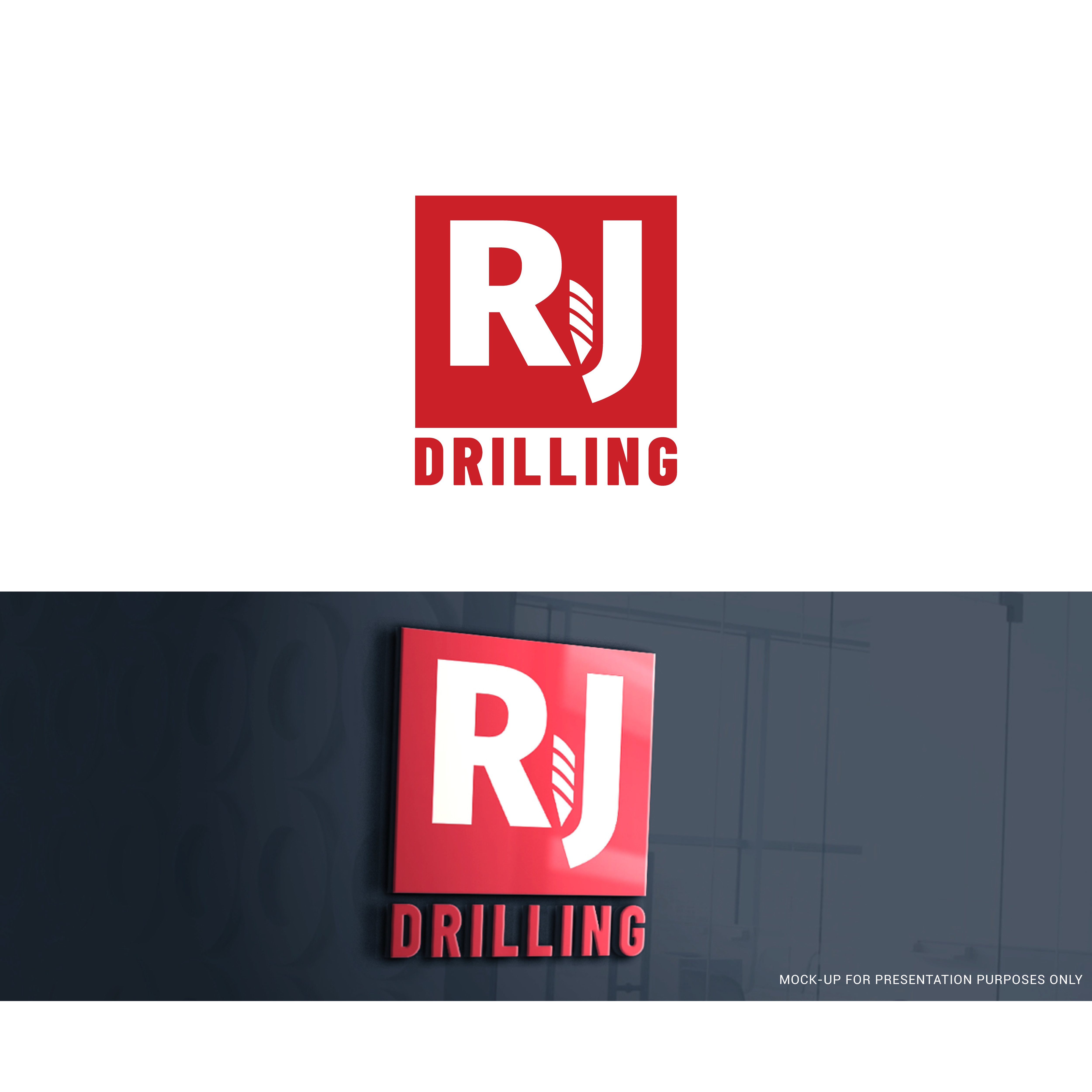 Logo Design by kimcam for RJ Drilling | Design #23713372