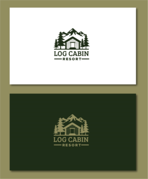 Log Cabin Resort | Logo Design by Birdcage