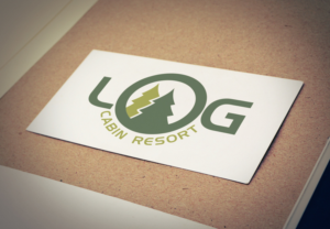 Log Cabin Resort | Logo Design by AhadA