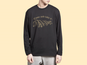 Come and take it tshirt | T-shirt Design by HELLOCRUNK