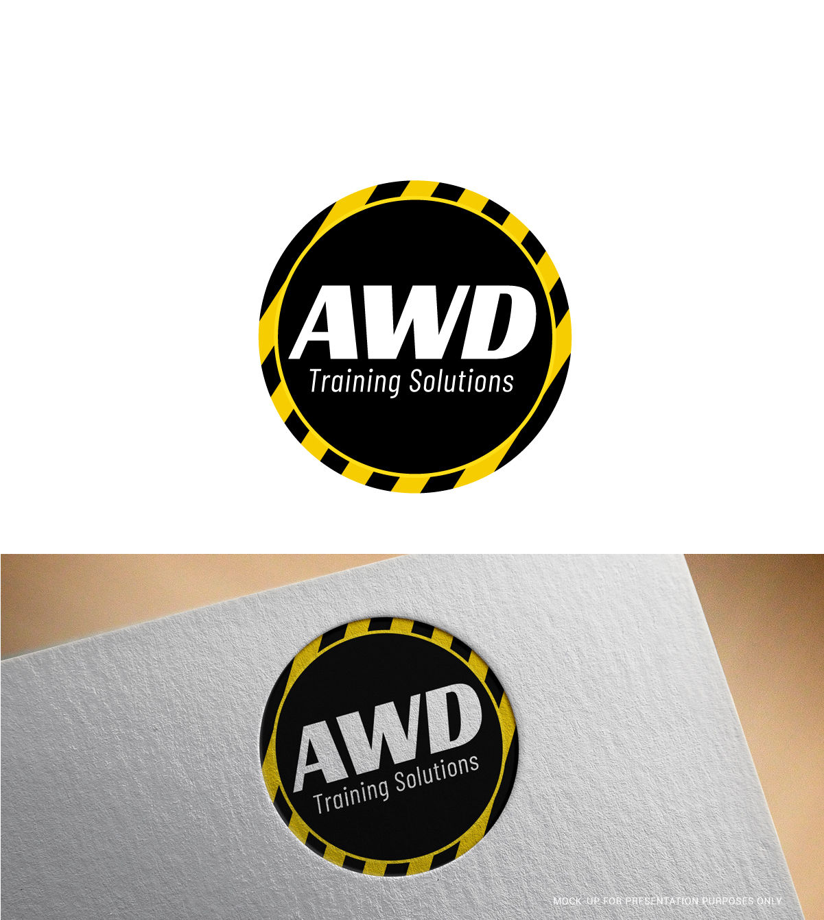 Logo Design by kimcam for AWD Training Solutions | Design #23569427