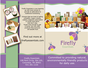 Broschüren-Design von TedAtkinson für Firefly Essentials | Design #2990499