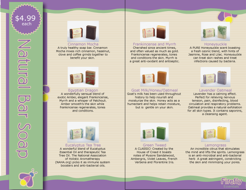 Brochure Design by TedAtkinson for Firefly Essentials | Design #2993536