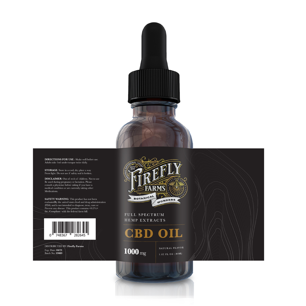 Label Design by Sucre for Firefly Farms Botanical Wonders | Design #23568826