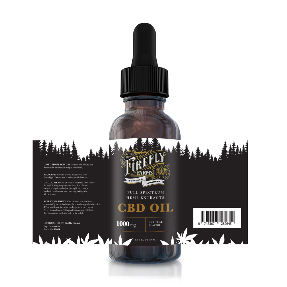 Label Design by Sucre for Firefly Farms Botanical Wonders | Design #23571328