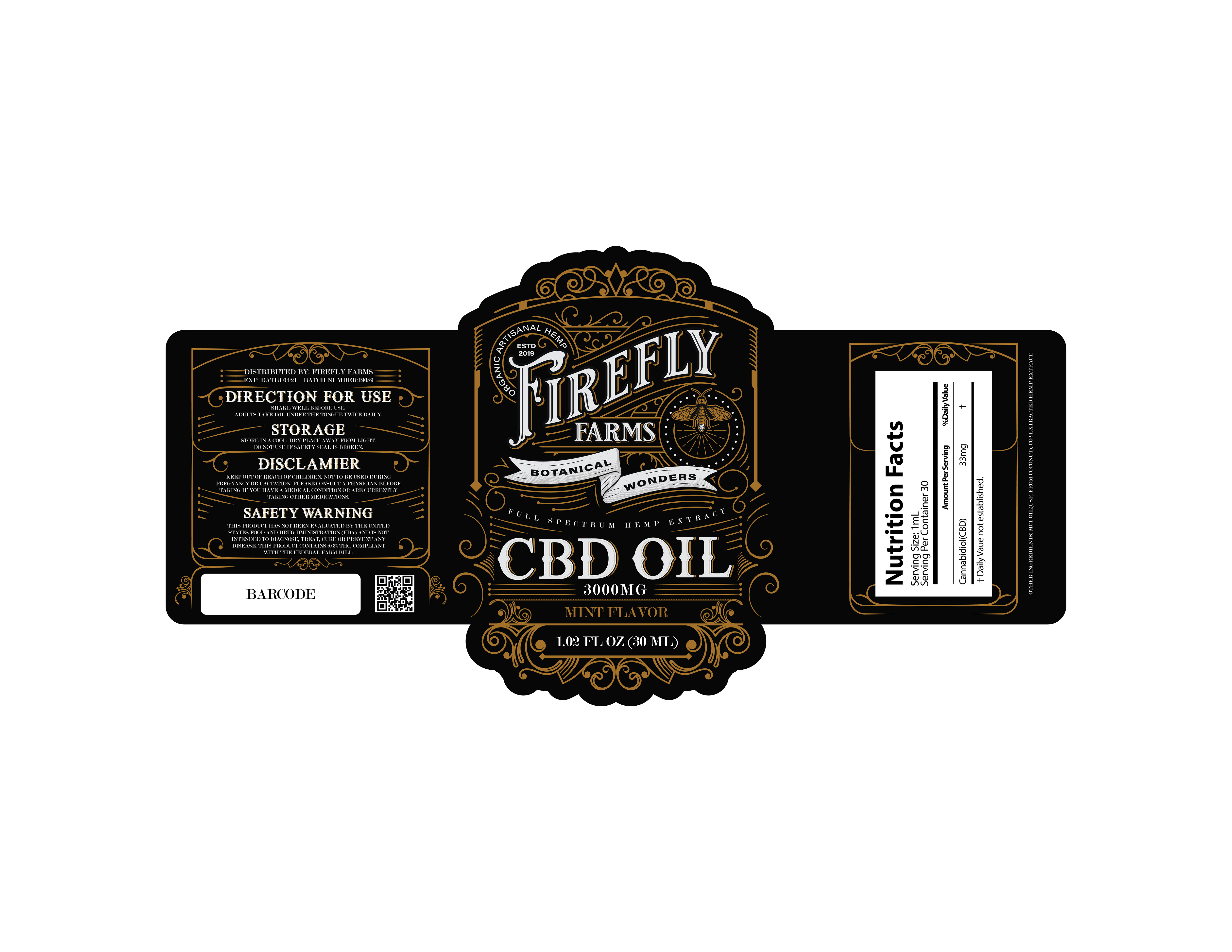 Label Design by artgroup 48 for Firefly Farms Botanical Wonders | Design #24588299