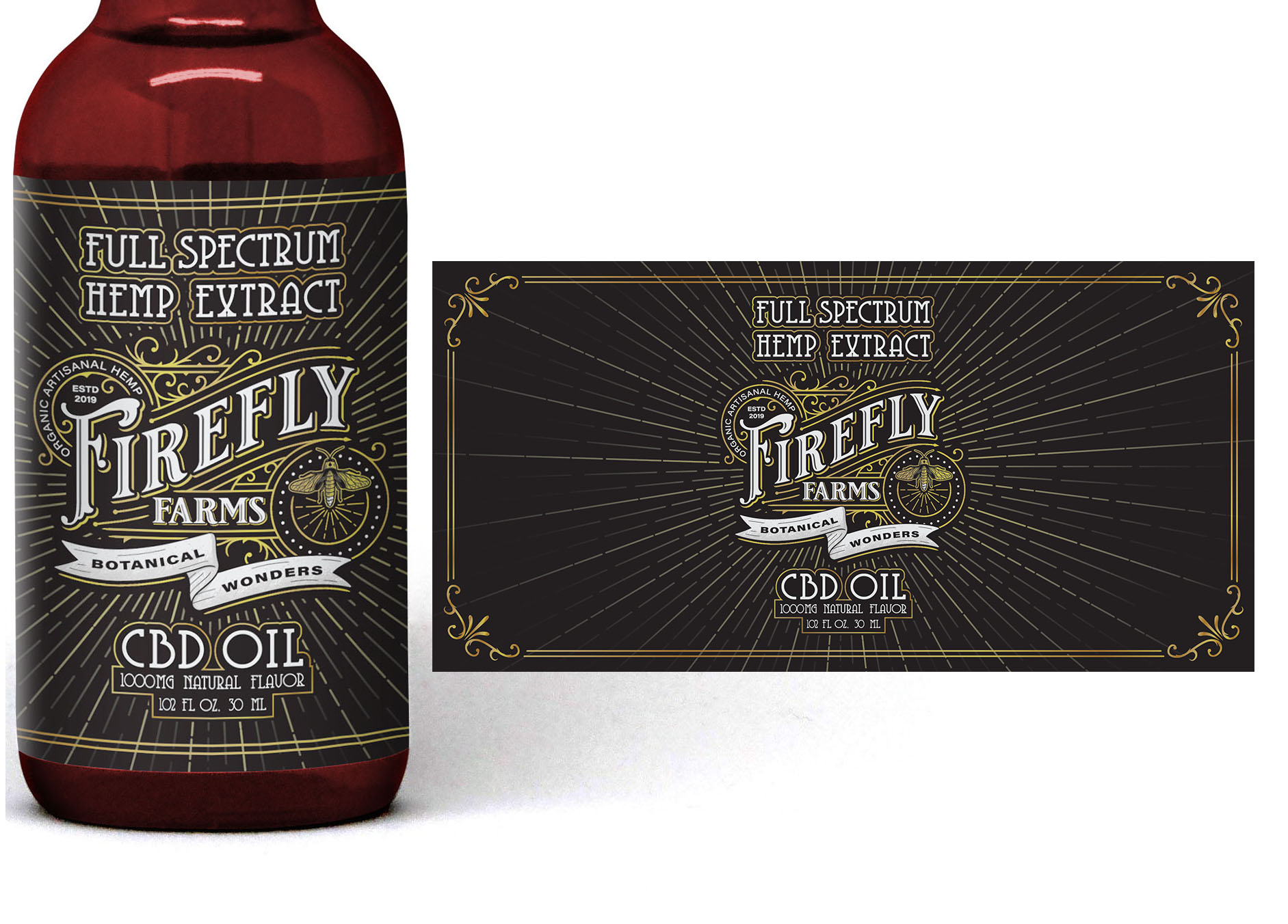 Label Design by senja for Firefly Farms Botanical Wonders | Design #23610763