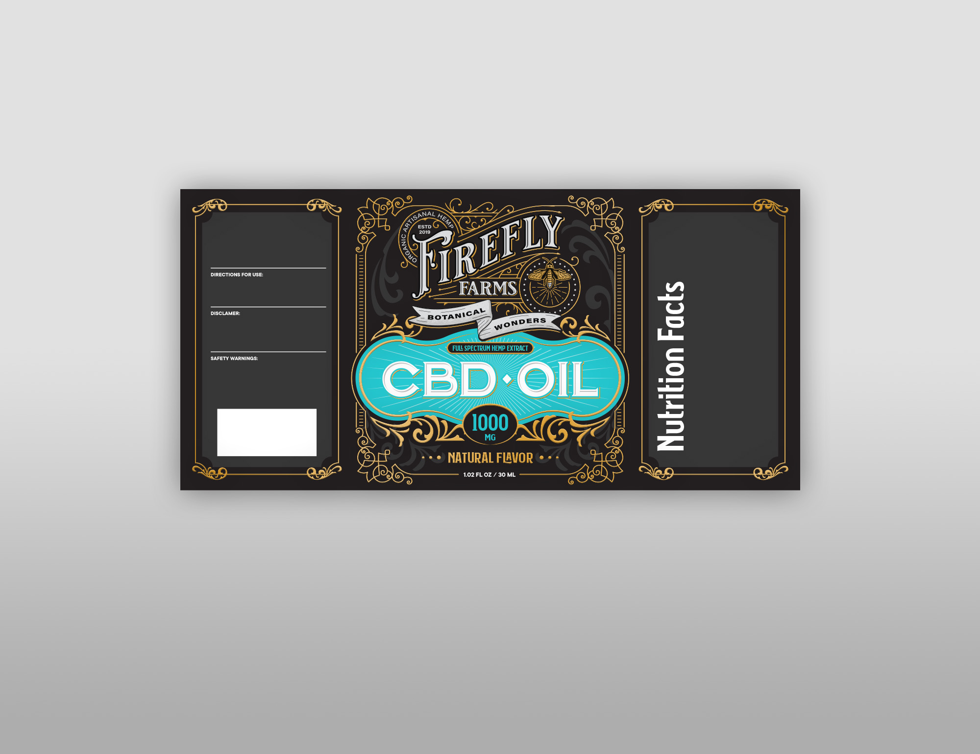 Label Design by MilM for Firefly Farms Botanical Wonders | Design #23610693