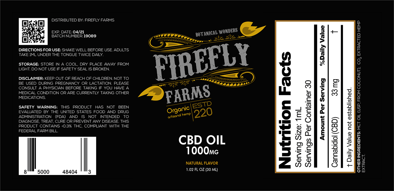 Label Design by Farooqi for Firefly Farms Botanical Wonders | Design #23627831