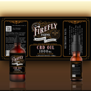Label Design by rmdsgn for Firefly Farms Botanical Wonders | Design #23595398