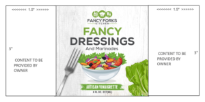 Our company, Fancy Forks Kitchen prepares handmade, wholesome  meals fully cooked and ready to he... | Diseño de Empaque por SAI DESIGNS