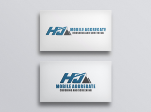 H&J company Portable Aggregate Crushing and Screening   | Logo-Design von Djamdesign