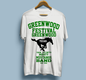 Greenwood Festival Middle School Band T-shirts | Diseño de Camiseta por dundun