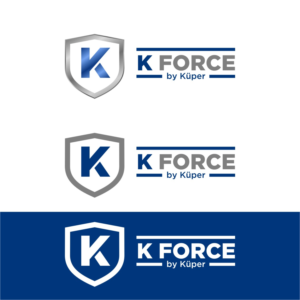 K Force   (tagline in smaller size:by Küper )  | Logo Design by ddnsycrowd