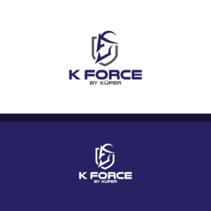 K Force   (tagline in smaller size:by Küper )  | Logo Design by Graphic Bricks