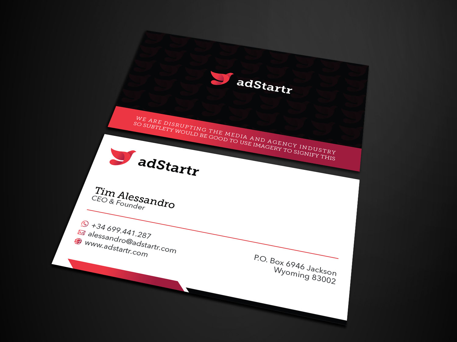 Diseño de Tarjeta de Presentación por Verified artistry para OWS | Diseño #23571883