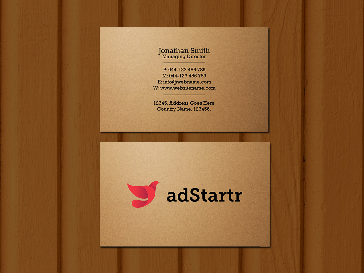 Business Card Design by Creations Box 2015 for OWS | Design #23590831