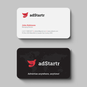 Startup company business card (Media & Advertising) | Business Card Design by OxonoArt