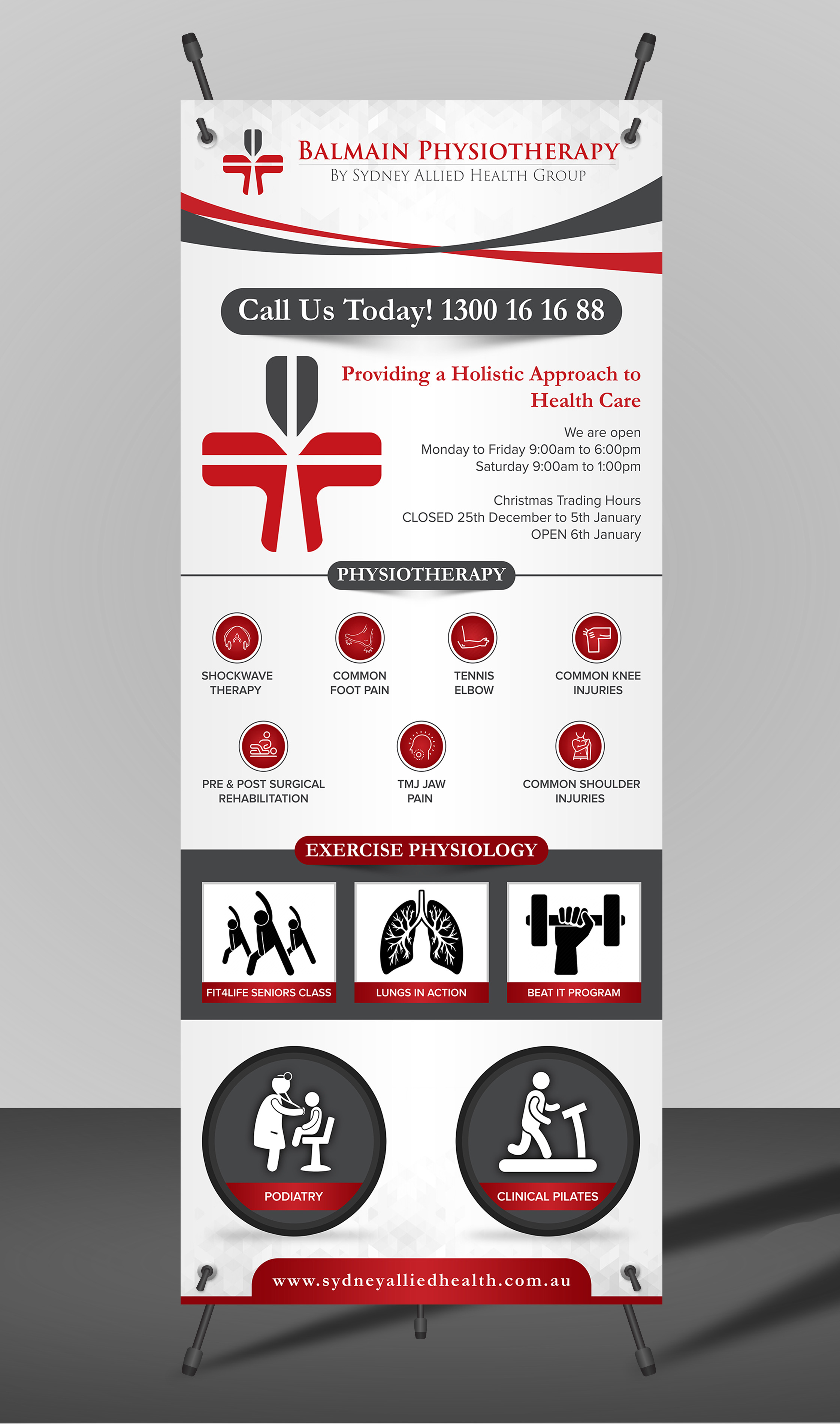Diseño de Señalética por SAI DESIGNS para Sydney Allied Health Group | Diseño #23617572
