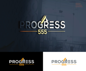 Progress 555 | Logo Design by step forward 2