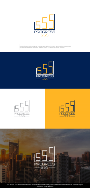 Progress 555 | Logo Design by Kim Ji