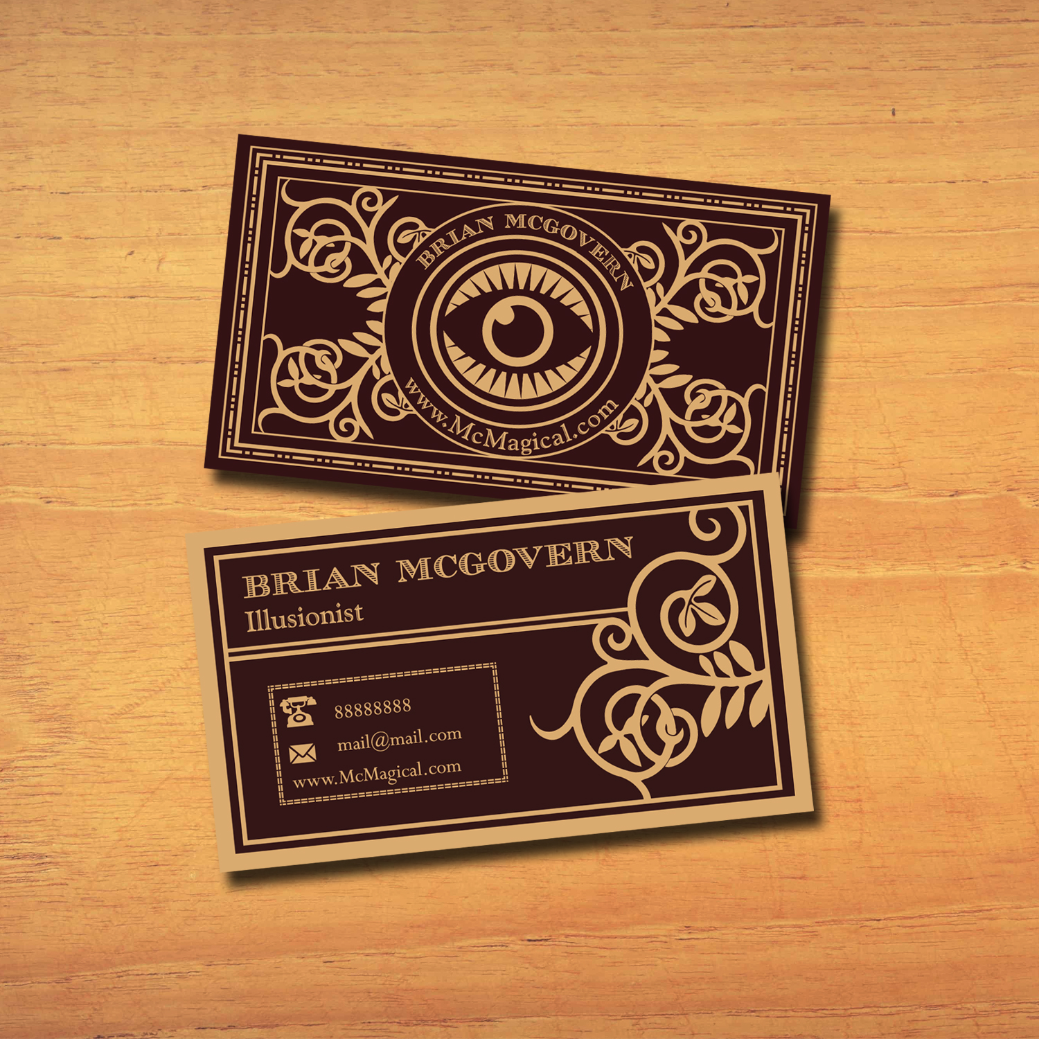 Design de Carte de Visite par Wally_F pour Brian McGovern | Design #23584902