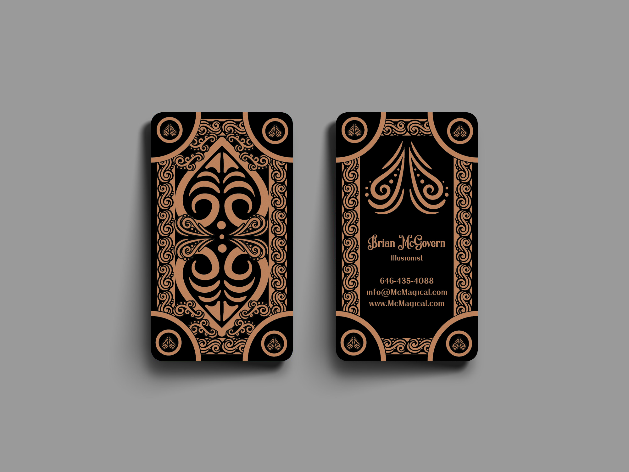 Business Card Design by LAXMI DESIGNHUB for Brian McGovern | Design #23579149