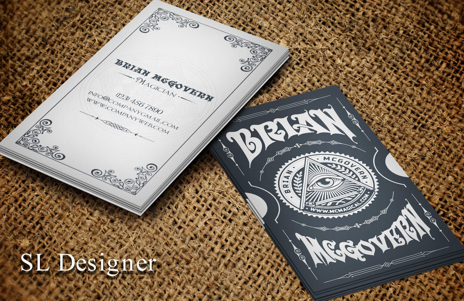 Design de Carte de Visite par SL Designer pour Brian McGovern | Design #23601233