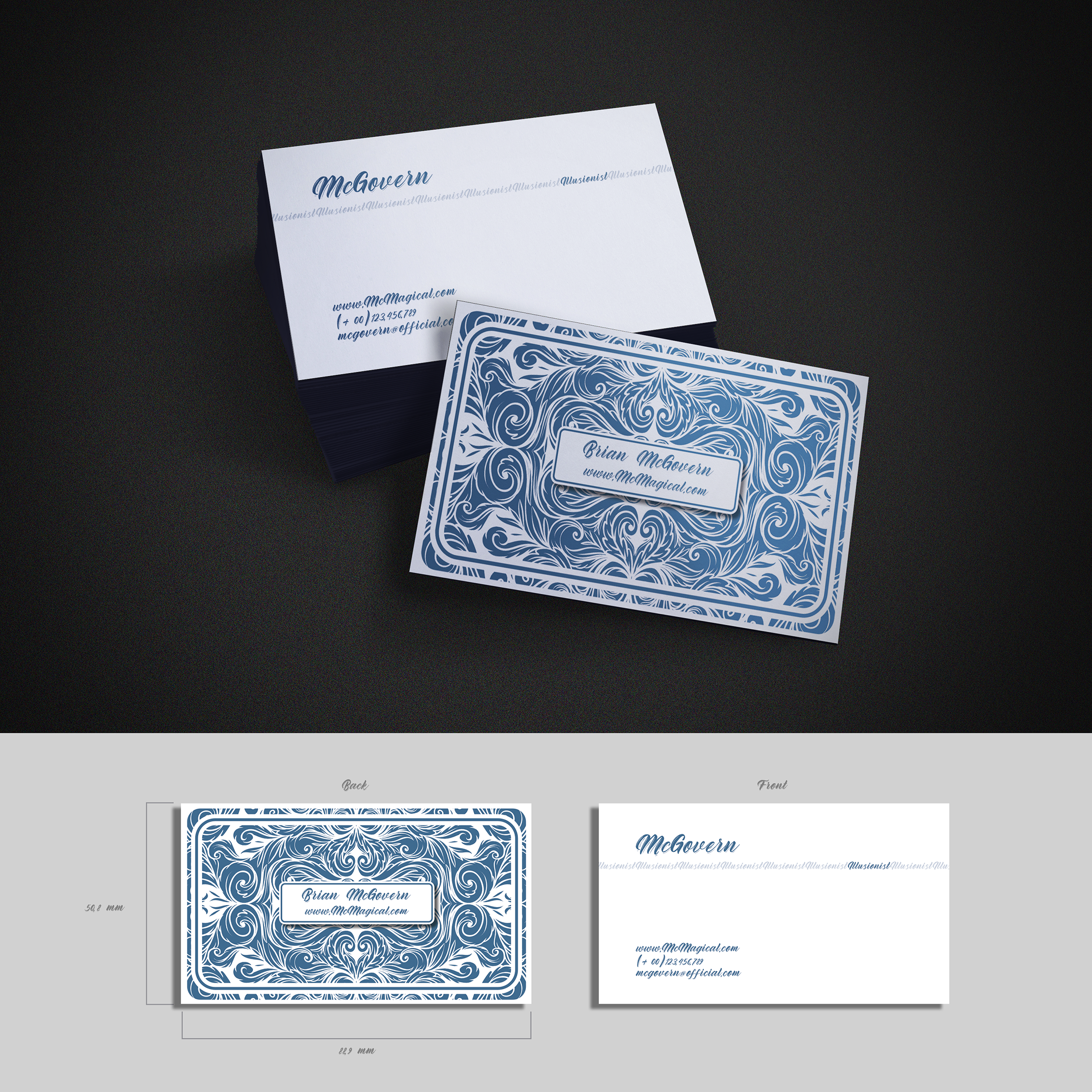 Business Card Design by Bocse Daniel for Brian McGovern | Design #23591414