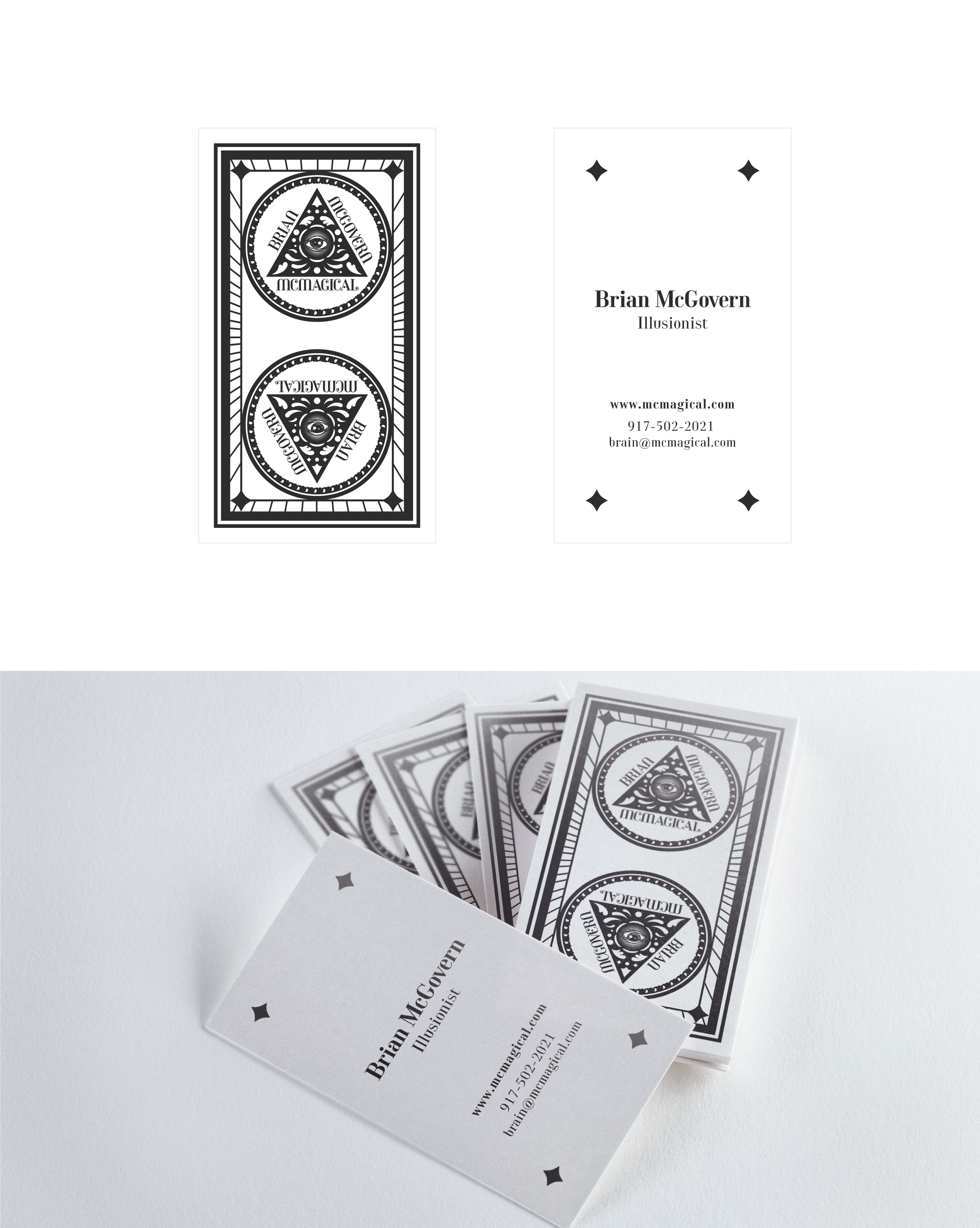 Business Card Design by phosphorus for Brian McGovern | Design #23618768