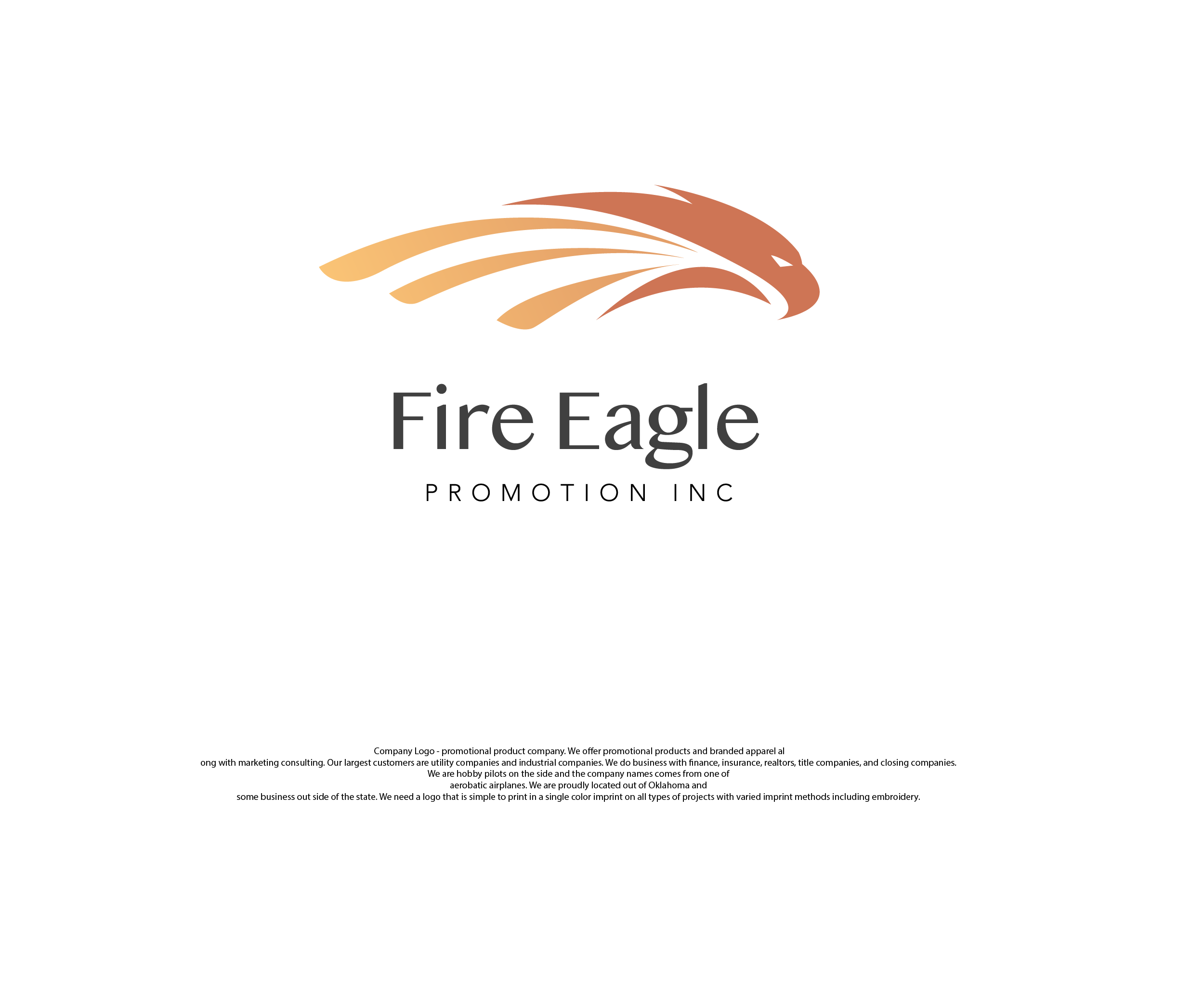 Logo Design by Ng V Duc for Fire Eagle, Inc. | Design #23605924