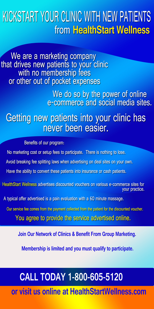 Flyer Design by Triple22A for HealthStart Wellness | Design #3000827