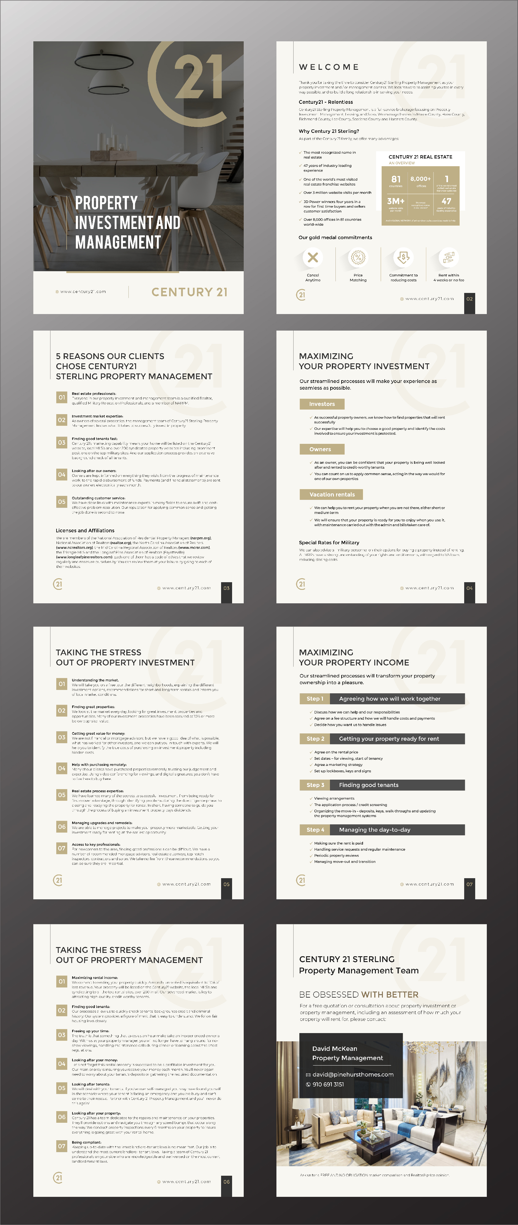 Design de Brochure par ecorokerz pour Century 21 Sterling Real Estate | Design #23686715