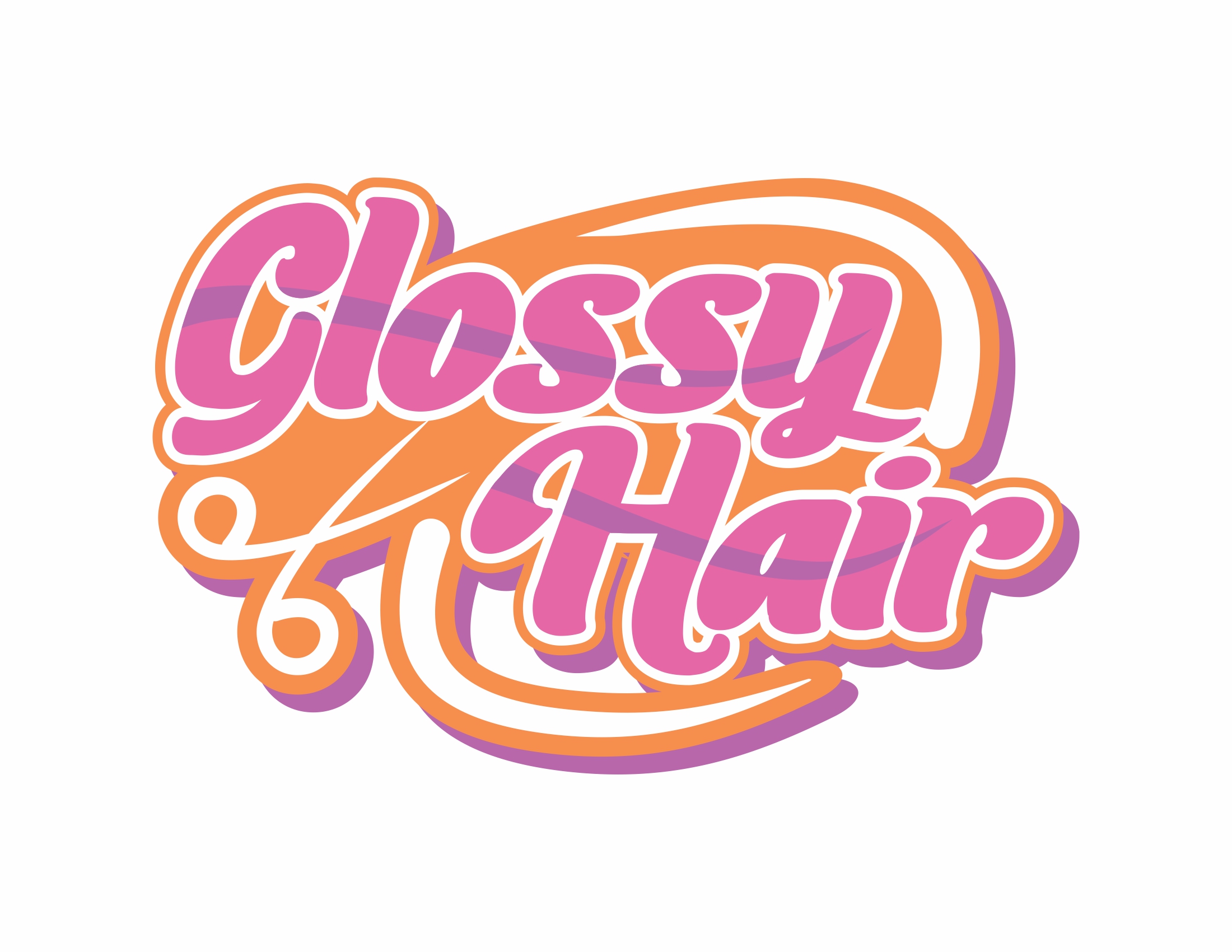 Logo Design by henryperea25 for Glossy Hair  | Design #23593573