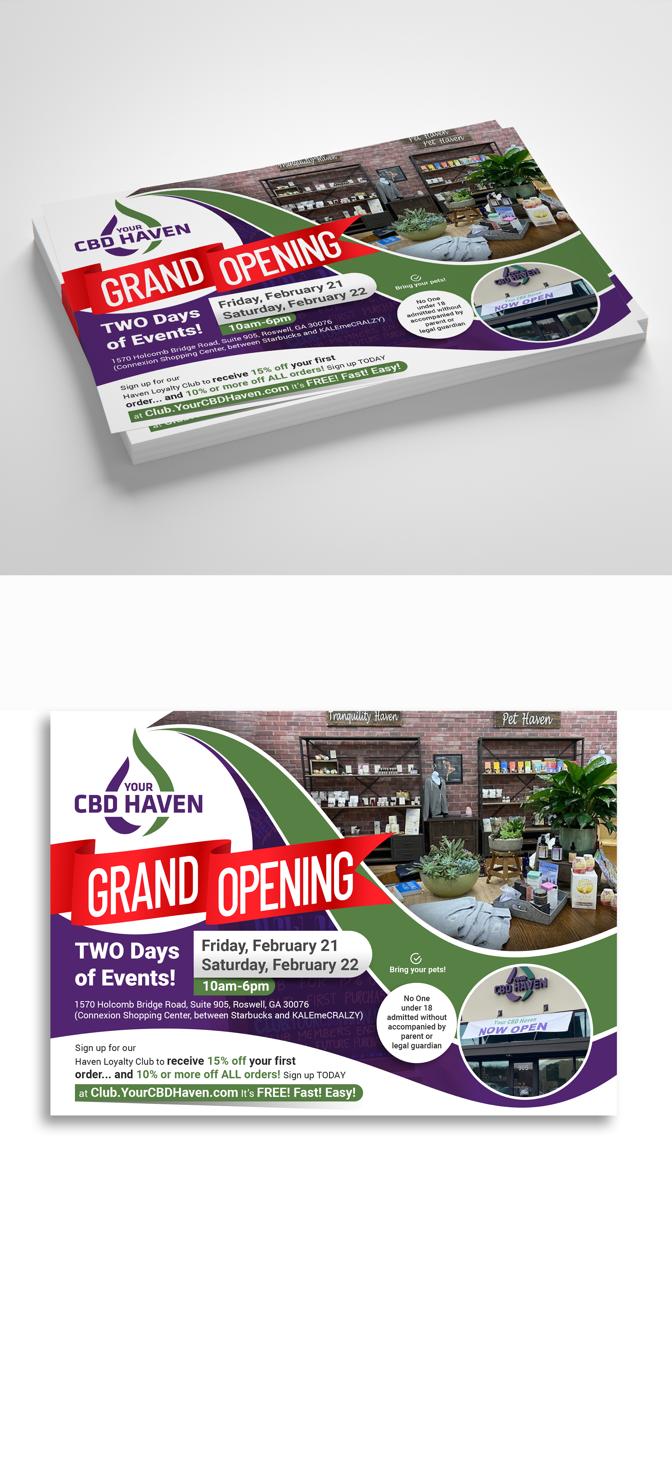 Flyer Design by TAMZ for this project | Design #23578988