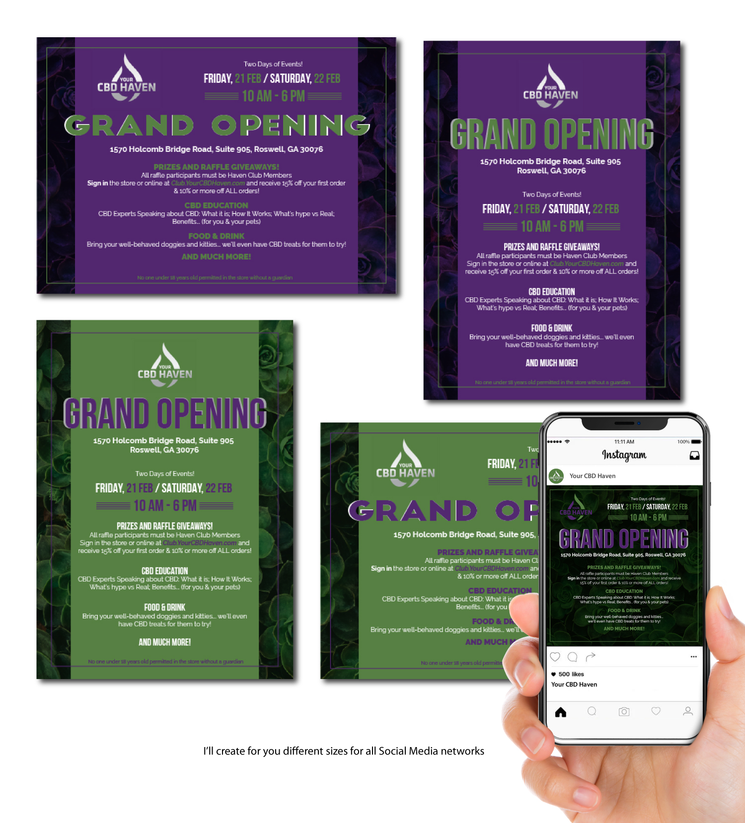 Flyer Design by coo.lt for this project | Design #23576751