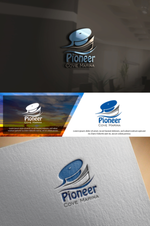 Logo-Design von damian für Pioneer Cove Marina | Design: #23577648