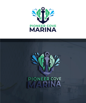 Pioneer Cove Marina | Diseño de Logo por Graphic Bricks