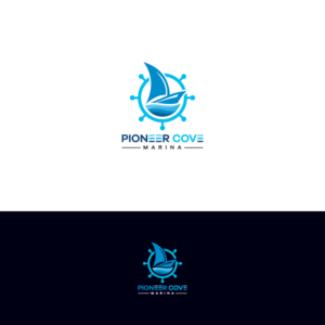 Logo-Design von Gisella Guzmán für Pioneer Cove Marina | Design: #23576476