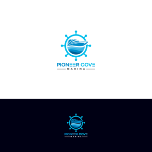 Logo-Design von Gisella Guzmán für Pioneer Cove Marina | Design: #23587532