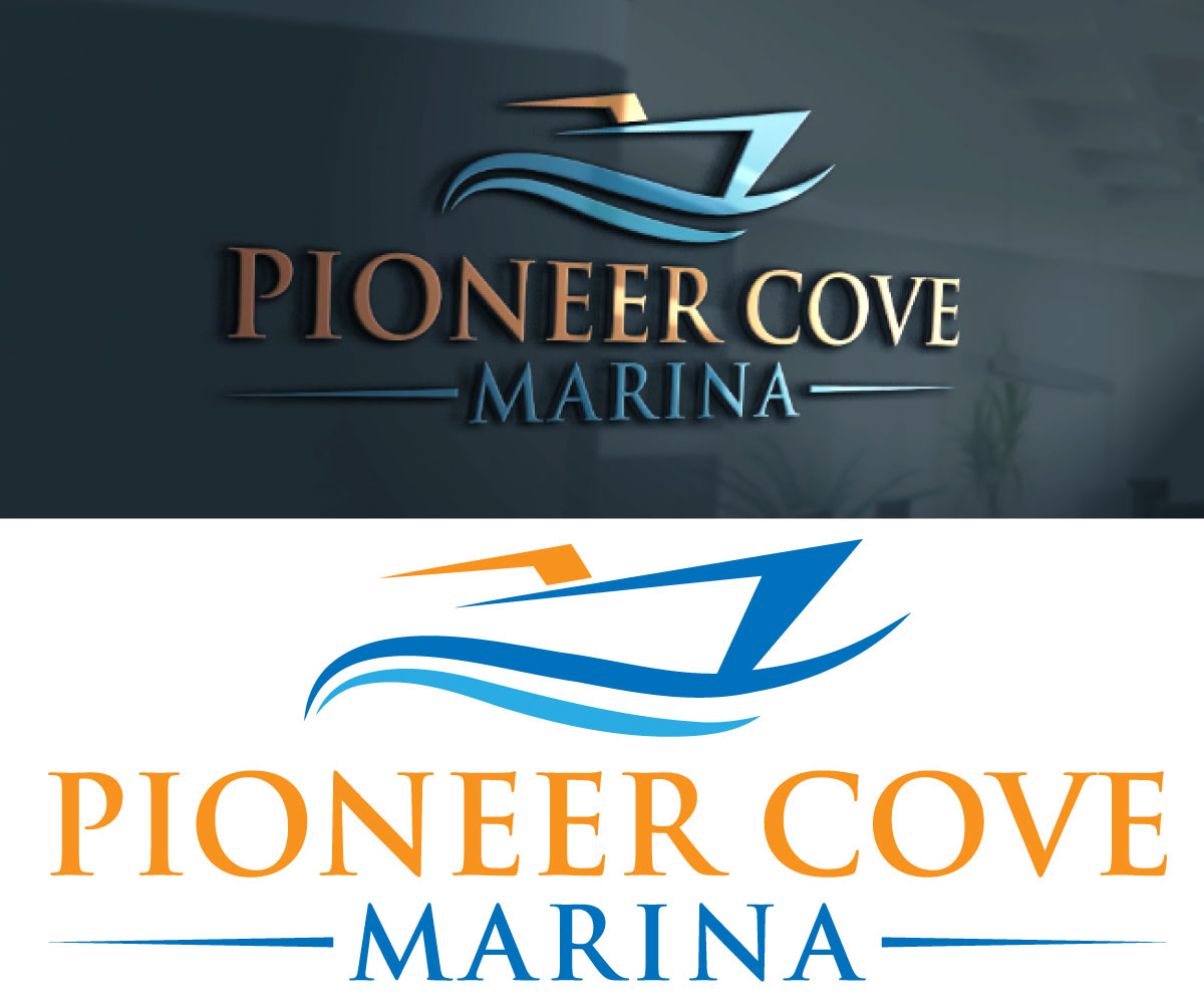 Logo-Design von R M OMAR FARUK für Pioneer Cove Marina | Design: #23586032