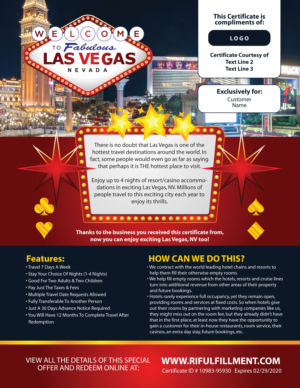 Flyer Vacation Gift Certificate | Diseño de Flyer por Sergio Coelho