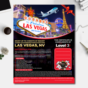 Flyer Vacation Gift Certificate | Diseño de Flyer por TSU Creations