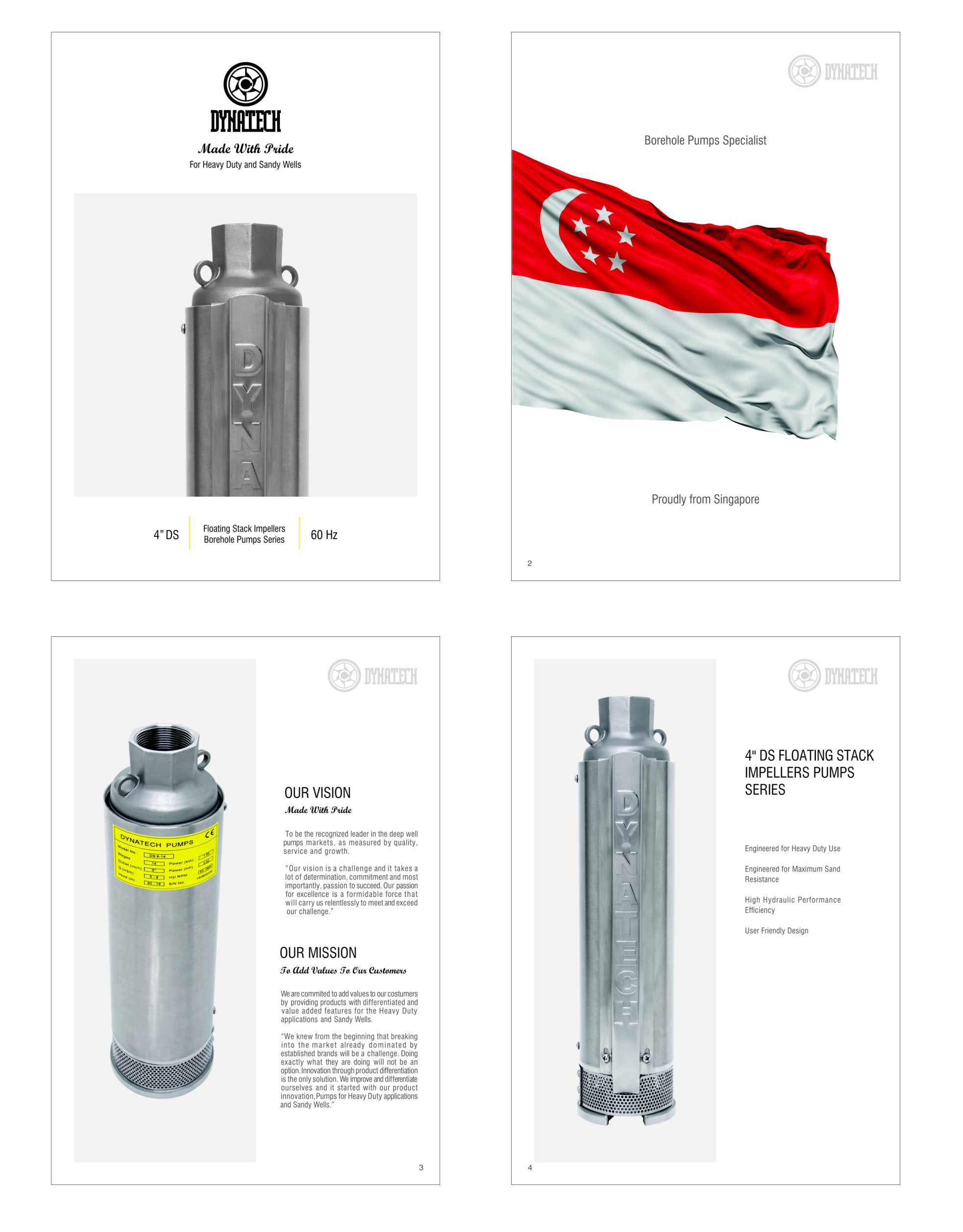 Brochure Design by elveneclipse for Dynatech Pumps | Design #23586802