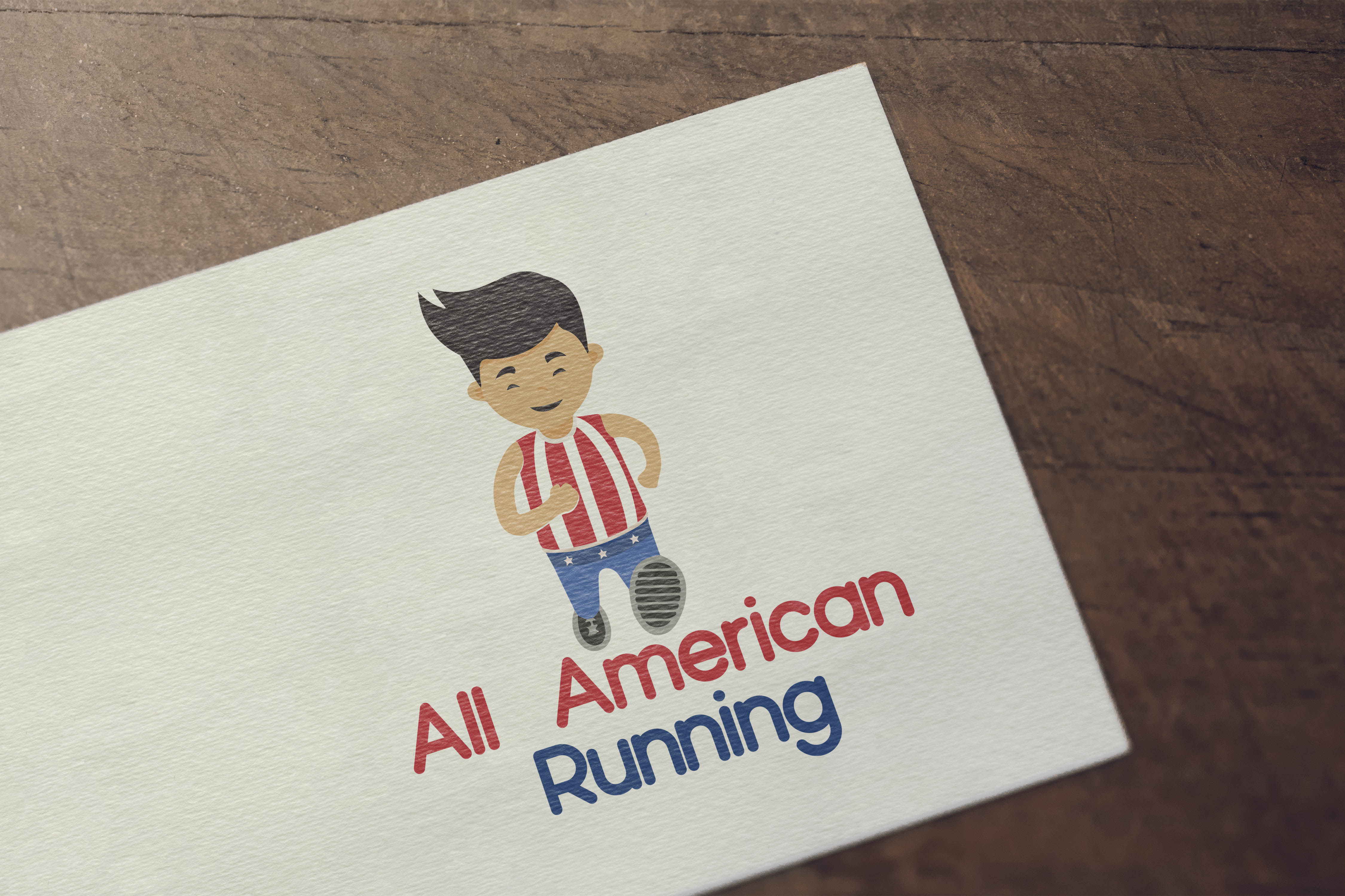 Logo Design by oshanlakmal for All American Running | Design #23606977