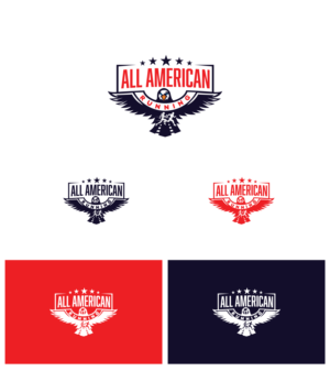 All American Running | Logo Design by Mosa Abo swelem