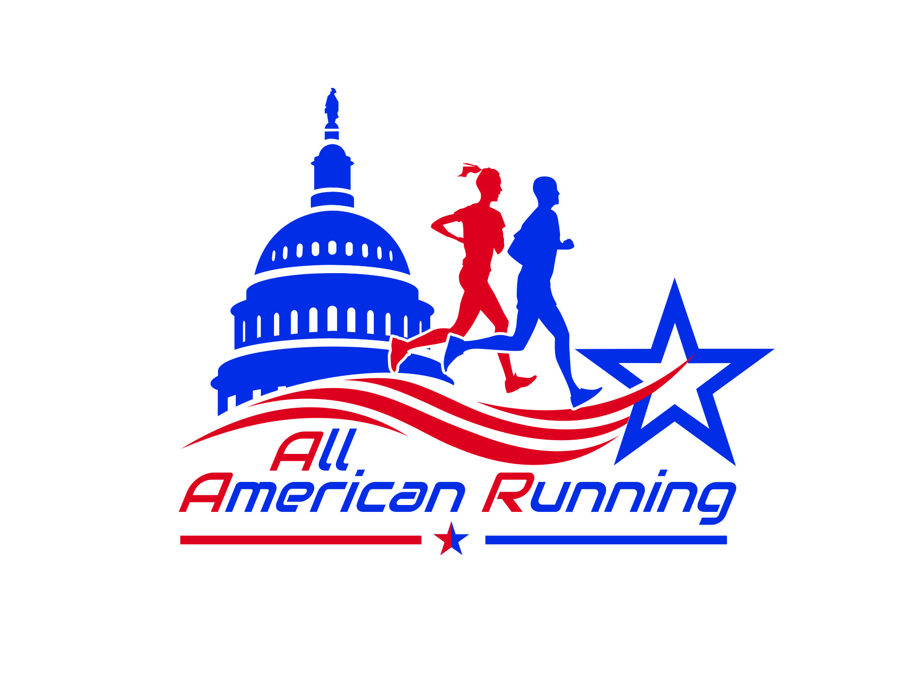 Logo Design by ARTvert for All American Running | Design #23601441