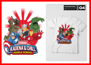 KMS and Chill | Diseño de Camiseta por Gohsantosa