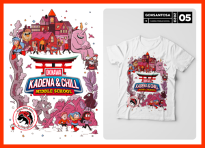 Diseño de Camiseta por Gohsantosa para este proyecto | Diseño: #23615202