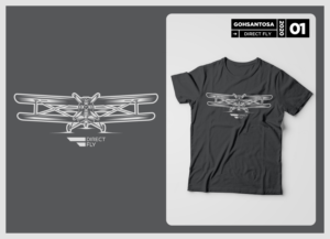 T-Shirt-Design von Gohsantosa für Direct Fly | Design #23616408